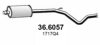 PEUGE 1717Q4 Middle Silencer